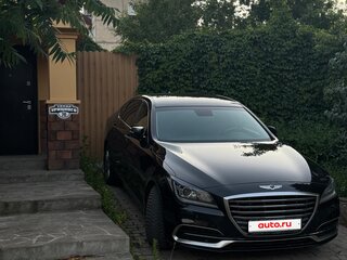 2017 Genesis G80 I, чёрный, 1990000 рублей, вид 1