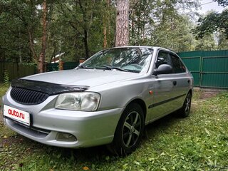 2004 Hyundai Accent ТагАЗ II, серебристый, 265000 рублей, вид 1