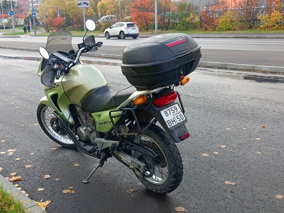 2000 Honda XL650V Transalp, зелёный, 380000 рублей - вид 3