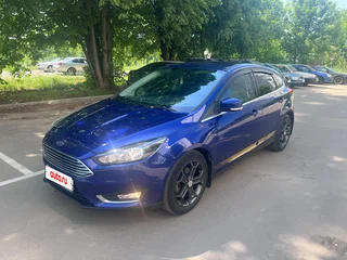 2017 Ford Focus III Рестайлинг, синий, 1250000 рублей, вид 3