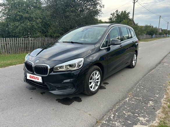 2021 BMW 2 серии Gran Tourer Gran Tourer 216d F46 Рестайлинг, чёрный, 1610000 рублей
