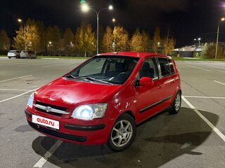 2004 Hyundai Getz I, красный, 249990 рублей, вид 1