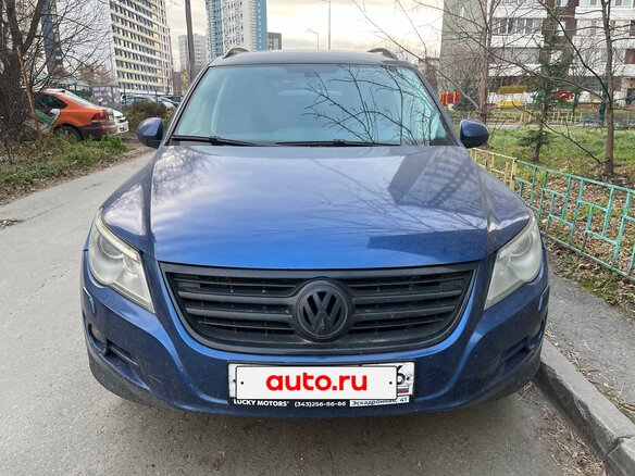 2010 Volkswagen Tiguan I, синий, 950000 рублей - вид 1
