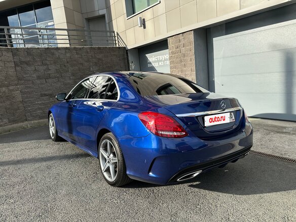 2015 Mercedes-Benz C-Класс 180 IV (W205), синий, 2150000 рублей - вид 5