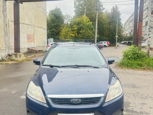 2009 Ford Focus II Рестайлинг, синий, 320000 рублей - вид 3