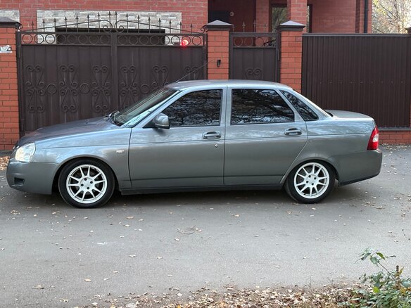 2011 Lada (ВАЗ) Priora I, серый, 450000 рублей - вид 7