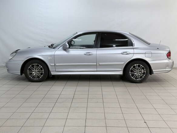 2007 Hyundai Sonata ТагАЗ IV (EF) Рестайлинг, серебристый, 438000 рублей - вид 8
