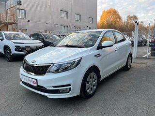 2016 Kia Rio III Рестайлинг, белый, 1098544 рублей, вид 4