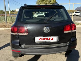 2009 Volkswagen Touareg I Рестайлинг, чёрный, 1000000 рублей, вид 3