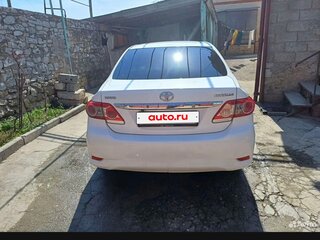 2012 Toyota Corolla X (E140, E150) Рестайлинг, белый, 777000 рублей, вид 3