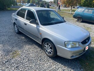 2005 Hyundai Accent ТагАЗ II, серебристый, 410000 рублей, вид 2