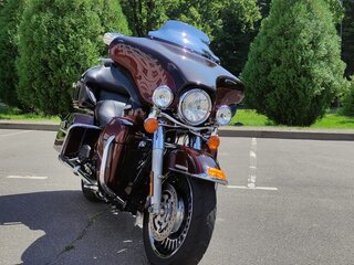 2011 Harley-Davidson Electra Glide, коричневый, 930000 рублей, вид 1