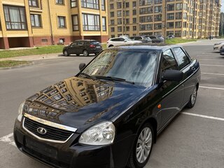 2017 Lada (ВАЗ) Priora I Рестайлинг, чёрный, 550000 рублей, вид 1