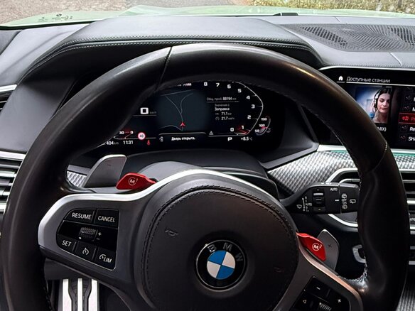 2020 BMW X5 M III (F95), чёрный, 8500000 рублей - вид 6