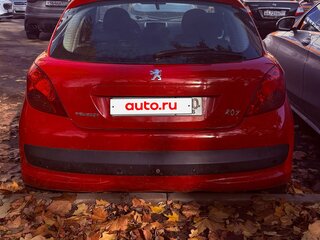 2009 Peugeot 207 I Рестайлинг, красный, 350000 рублей, вид 2