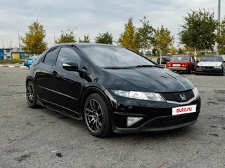 2008 Honda Civic VIII, чёрный, 490000 рублей, вид 3