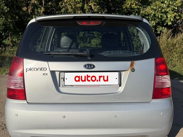 2007 Kia Picanto I, серебристый, 370000 рублей - вид 7