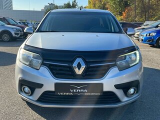 2018 Renault Logan II Рестайлинг, серебристый, 550000 рублей, вид 2