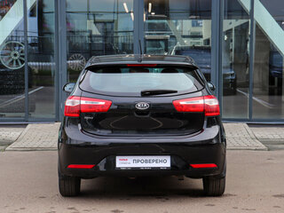 2012 Kia Rio 4-speed III, чёрный, 800000 рублей, вид 5
