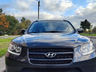 2006 Hyundai Santa Fe II, чёрный, 1000000 рублей, вид 3