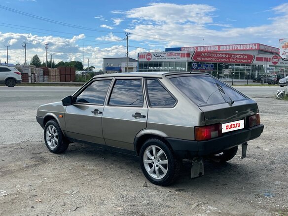 1999 Lada (ВАЗ) 2109, серый - вид 12