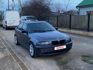 2002 BMW 3 серии 325i IV (E46) Рестайлинг, серый, 850000 рублей, вид 3