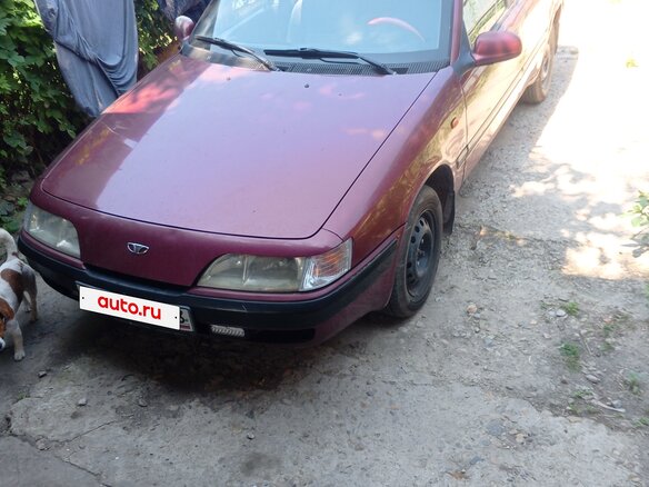 1999 Daewoo Espero, красный, 300000 рублей