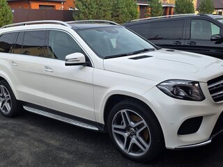 2018 Mercedes-Benz GLS 350 d I (X166), белый, 6100000 рублей, вид 3