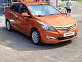 2014 Hyundai Solaris I Рестайлинг, оранжевый - вид 8
