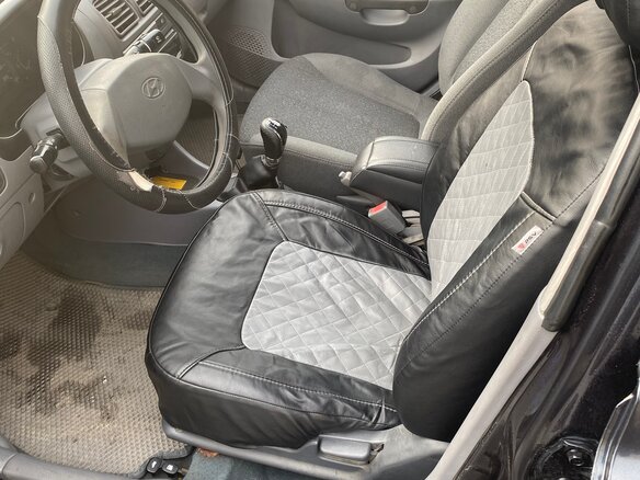 2007 Hyundai Accent ТагАЗ II, чёрный, 330000 рублей - вид 13