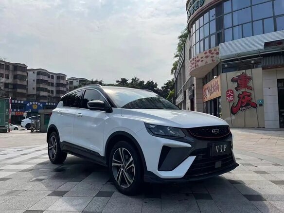 2022 Geely Binyue I Рестайлинг, белый, 1203000 рублей - вид 2