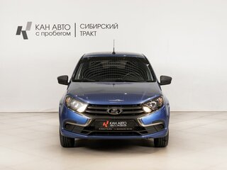 2019 Lada (ВАЗ) Granta I Рестайлинг, синий, 540000 рублей, вид 2