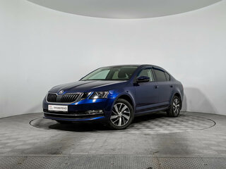 2017 Skoda Octavia III (A7) Рестайлинг, синий, 1419000 рублей, вид 1