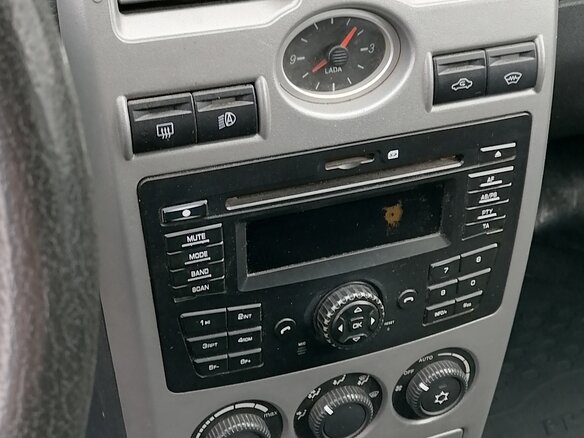 2012 Lada (ВАЗ) Priora I, чёрный - вид 10