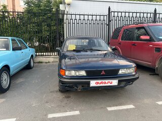 1989 Mitsubishi Galant VI, синий, 250000 рублей, вид 1