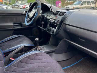 2003 Volkswagen Polo IV, синий, 377000 рублей, вид 5