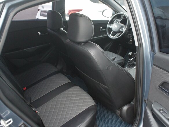 2013 Kia Rio 5-speed III, голубой, 890000 рублей - вид 20