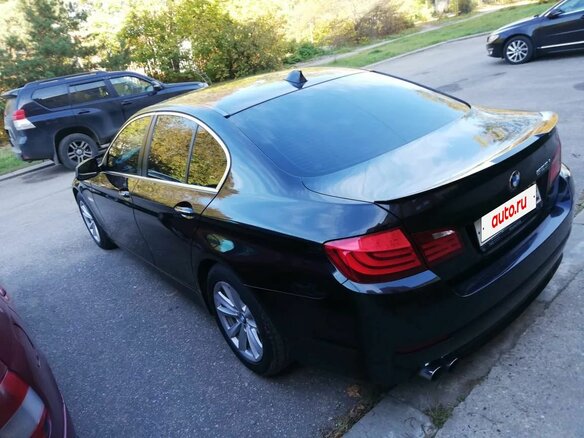 2011 BMW 5 серии 523i VI (F10/F11/F07), чёрный, 1200000 рублей - вид 6