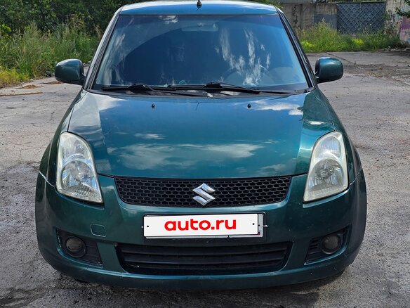 2007 Suzuki Swift III, зелёный, 440000 рублей