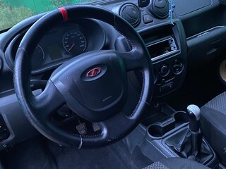 2016 Lada (ВАЗ) Granta I, красный, 380000 рублей, вид 4