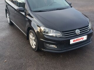 2018 Volkswagen Polo V Рестайлинг, чёрный, 1350000 рублей, вид 2