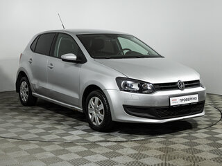 2012 Volkswagen Polo V, серебристый, 510585 рублей, вид 3