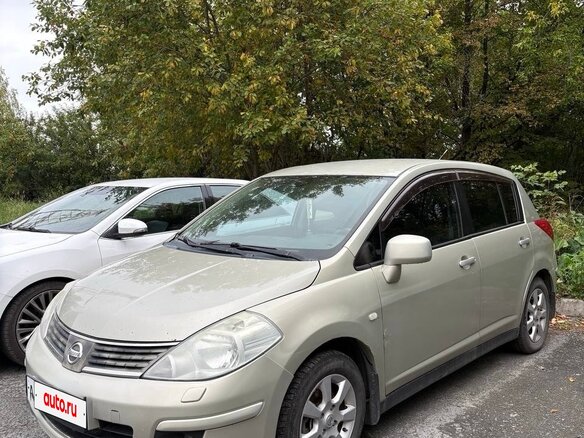 2007 Nissan Tiida I, золотистый, 405000 рублей
