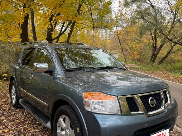 2011 Nissan Armada I Рестайлинг, голубой, 3000000 рублей