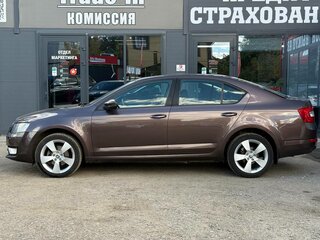 2014 Skoda Octavia III (A7), коричневый, 1150000 рублей, вид 5