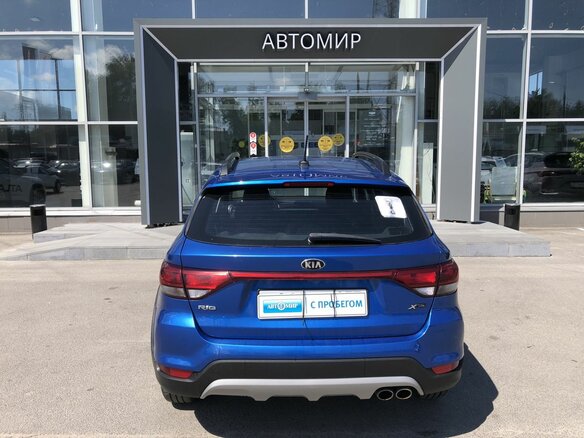 2020 Kia Rio X-Line IV, синий - вид 5
