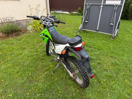 2014 Kawasaki KLX 125, зелёный, 325000 рублей, вид 3
