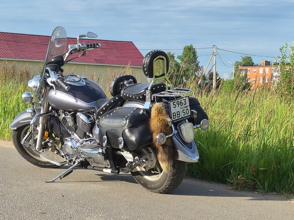 2004 Yamaha XVS1100, серый, 605000 рублей - вид 5