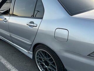 2007 Mitsubishi Lancer IX Рестайлинг, серебристый, 650000 рублей, вид 4