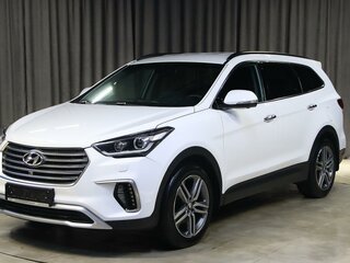 2017 Hyundai Santa Fe Grand III Рестайлинг, белый, 1999000 рублей, вид 1